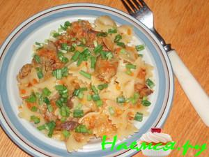 Капуста с макарошками Капуста с макарошками