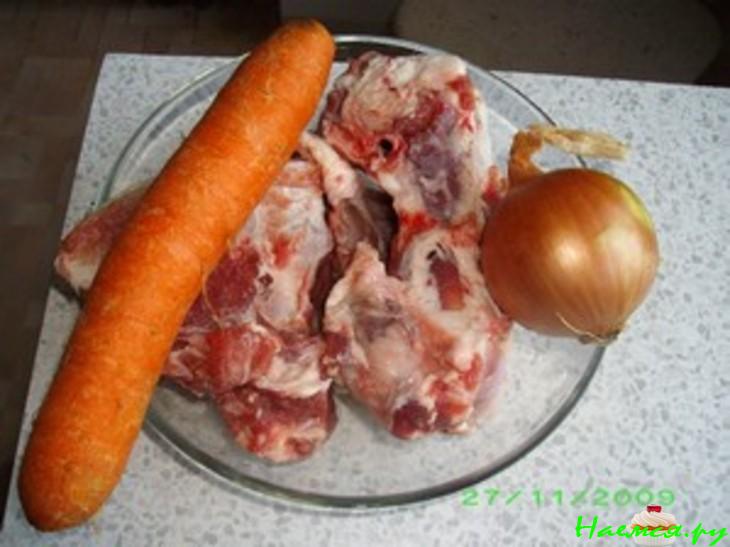 Суп фасолевый с орехами (мой вариант)