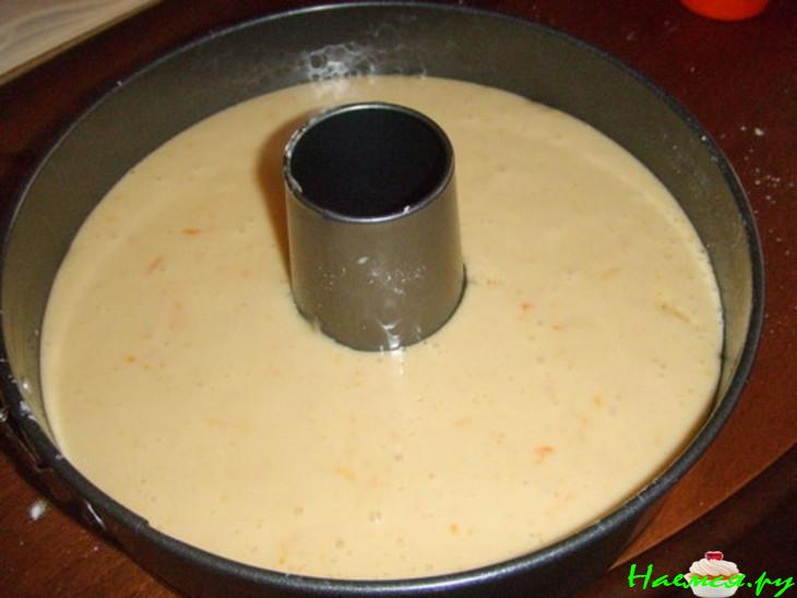 Апельсиновый кекс к чаю