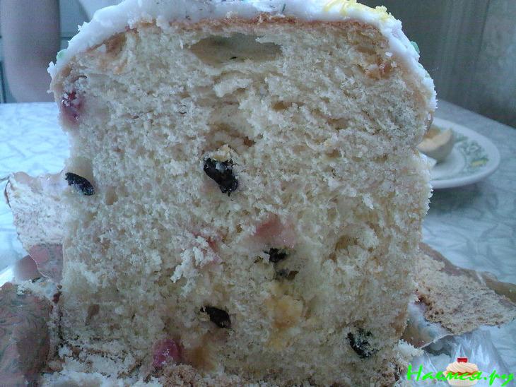 Кулич на сухом молоке Кулич на сухом молоке