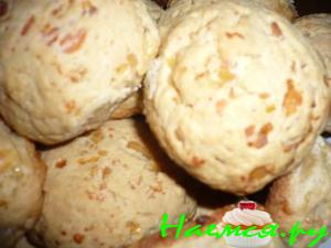 Сырные пончики к бульону и на завтрак Сырные пончики к бульону и на завтрак