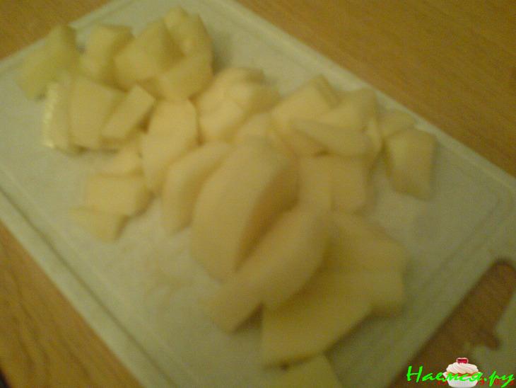 Суп с картофелем и стручковой фасолью Суп с картофелем и стручковой фасолью