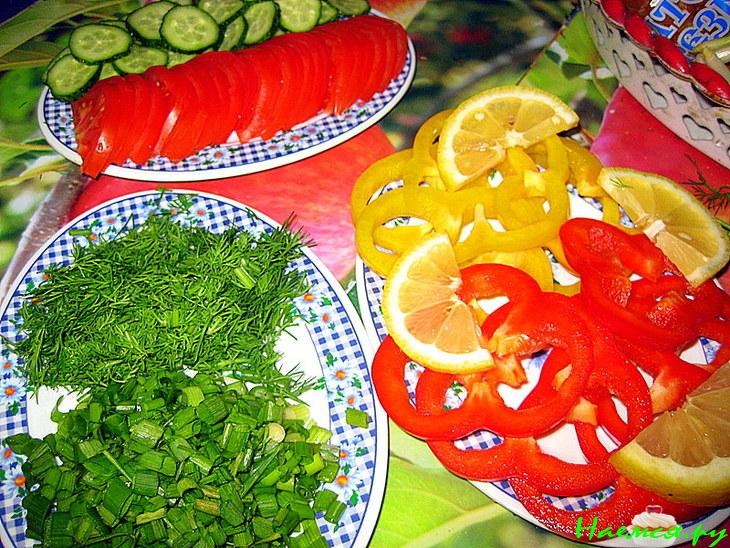 Форель запечёная