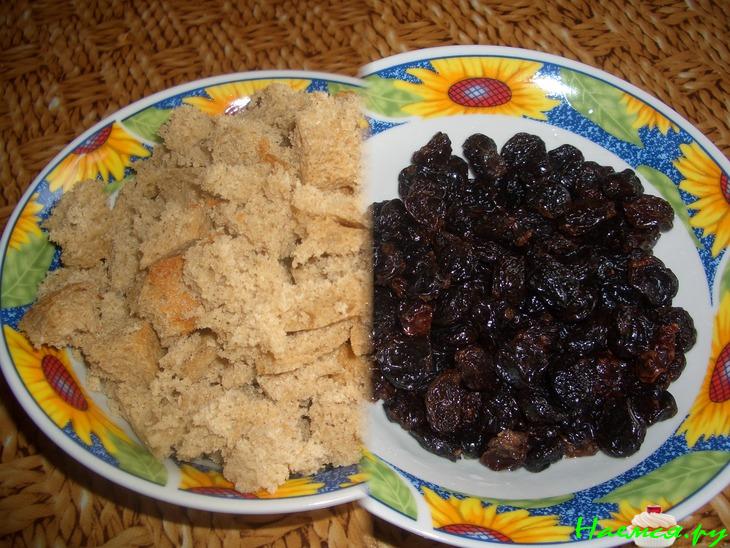 Говядина с изюмом в хлебном соусе