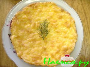 Картофельное суфле с сыром Чеддер