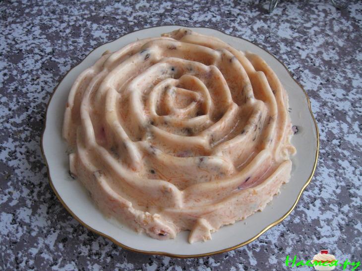 Оранжевая роза