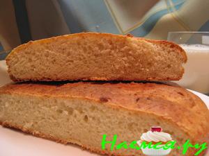 Пикантный белый хлебушек с сыром