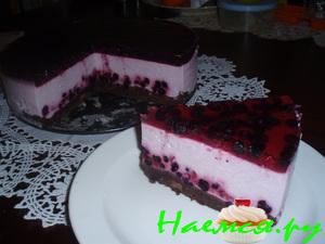 Черничный торт (без выпечки)