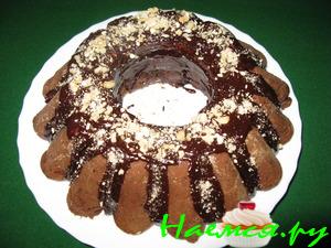 Кекс сметанный с кусочками халвы Кекс сметанный с кусочками халвы