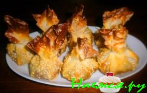 Пирожочки из теста филло