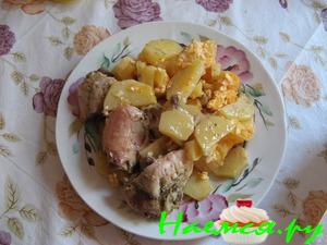 Курица в горшочках Курица в горшочках