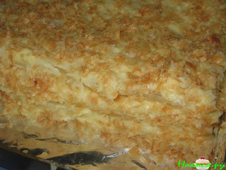 Торт "Наполеон" из готового теста