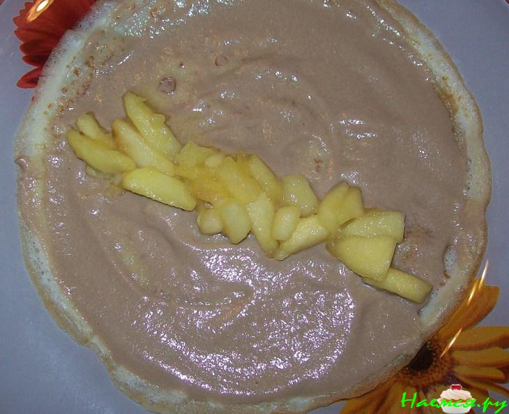 Блинный торт "Яблочный рай"