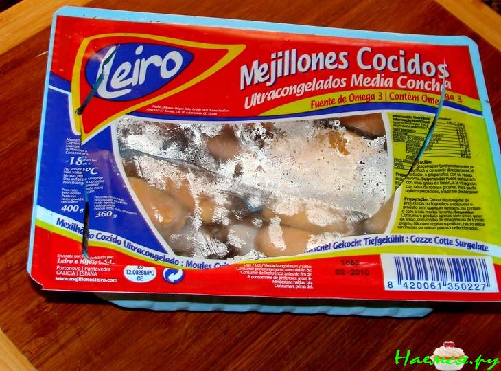 Мидии в соусе