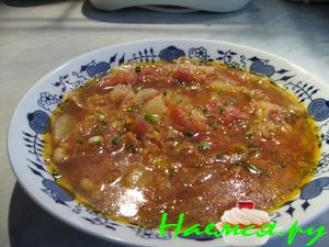 Постный украинский борщ