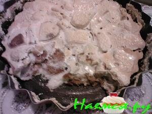 Савоярди под снежной коркой