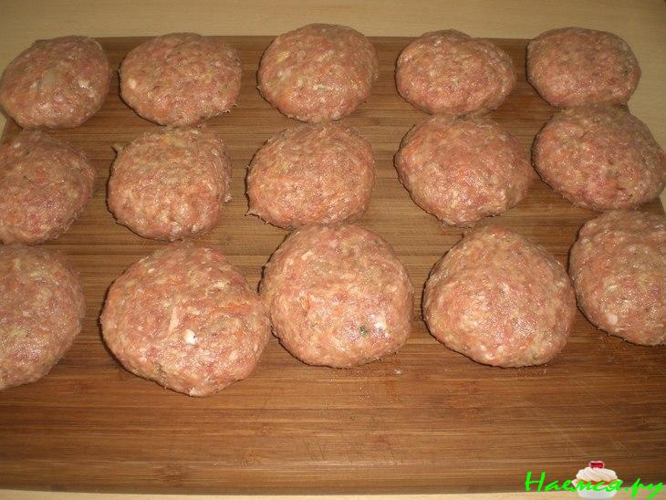 Котлеты с овощами