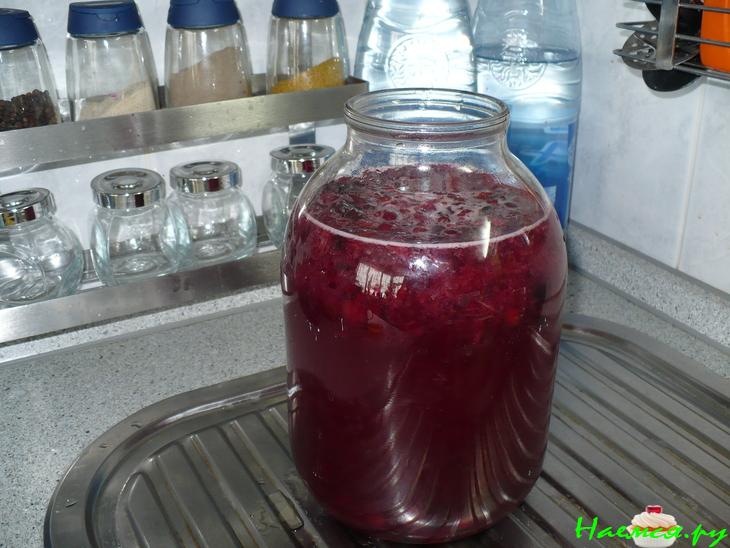 Клюковка на спирту