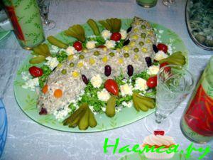 Салатик &laquo;Змейка&raquo;