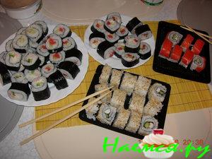 Роллы по-домашнему (очень вкусно)
