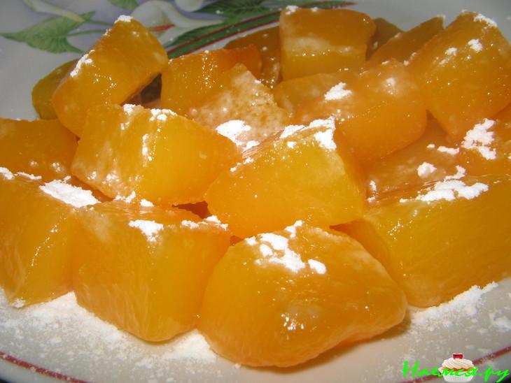 Тыква запеченная десертная