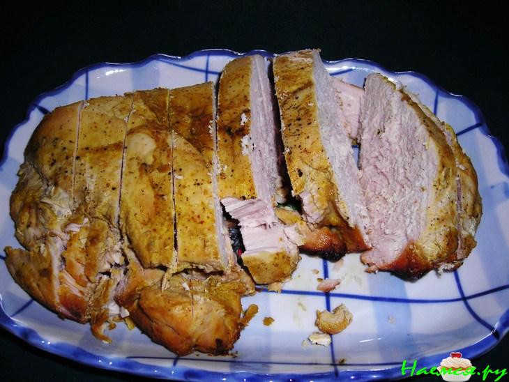 Индюшачья грудка запеченная в духовке