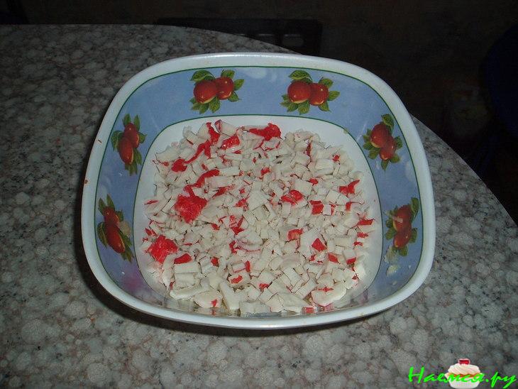 Салат 'Крабовая Нежность'