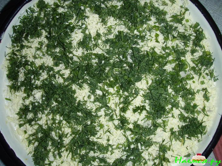 Крабовое мясо под "шубой"