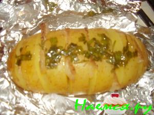 Картофель с салом