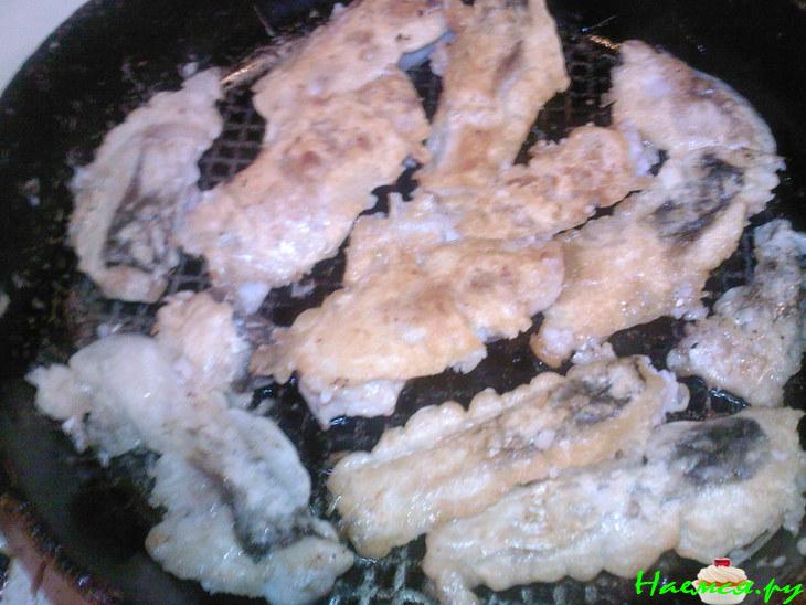 Пальчики из рыбы