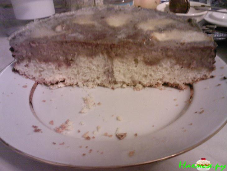 Пирог "Ананасы на ореховой перине" + моя фантазия