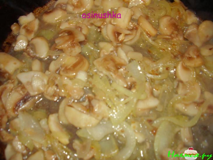 Салат "Березка" с копченым окорочком