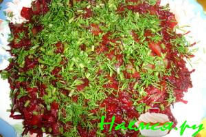 Гарнир из свеклы