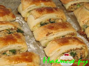 Рулетики с рыбой