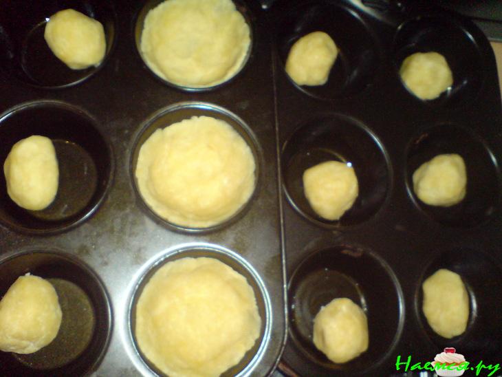Тарталетки с творожным сыром Тарталетки с творожным сыром