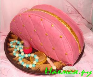 Торт "Косметичка для маленькой модницы"