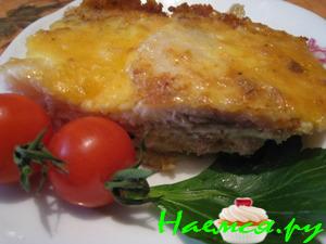 Рыба в сырном суфле Рыба в сырном суфле