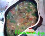 Густой перловый суп с грибами и овощами (постный) Густой перловый суп с грибами и овощами (постный)