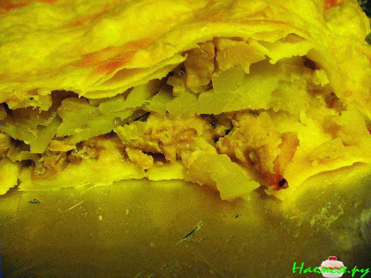 Пирожок с мясом