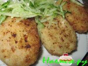 Котлеты из щуки с сыром