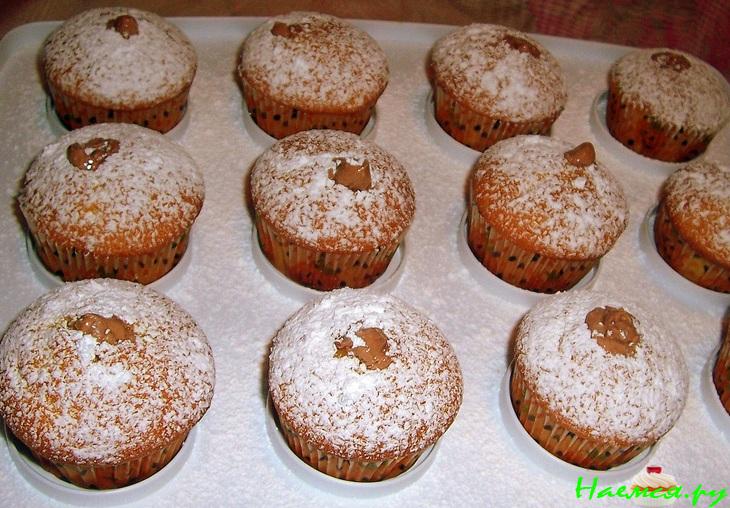 Классические белые маффины Классические белые маффины