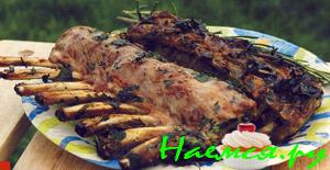 Баранина на гриле