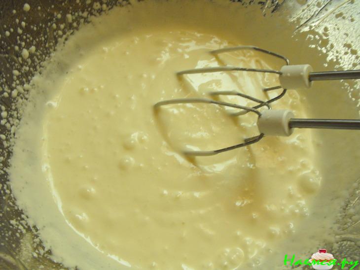 Нежный пирог с персиками Нежный пирог с персиками