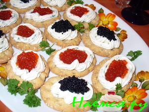 Сырные закусочные пирожные 