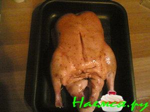 Утка со сладким пловом