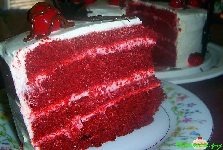 Торт "Красный бархат" (оригинал)