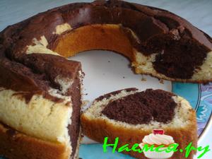 Мраморный кекс 'Очарование'