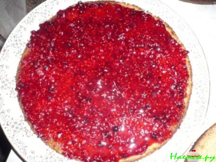 Торт 'Черепаха' с кедровыми орешками