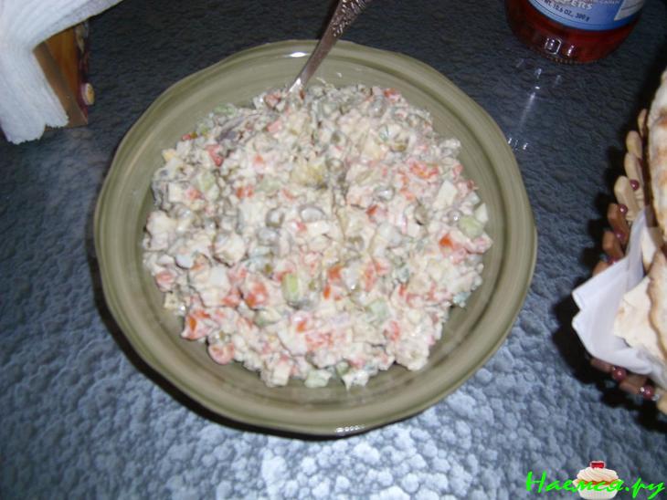 Оливье обычное домашнее