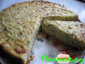 Пирог с картофелем